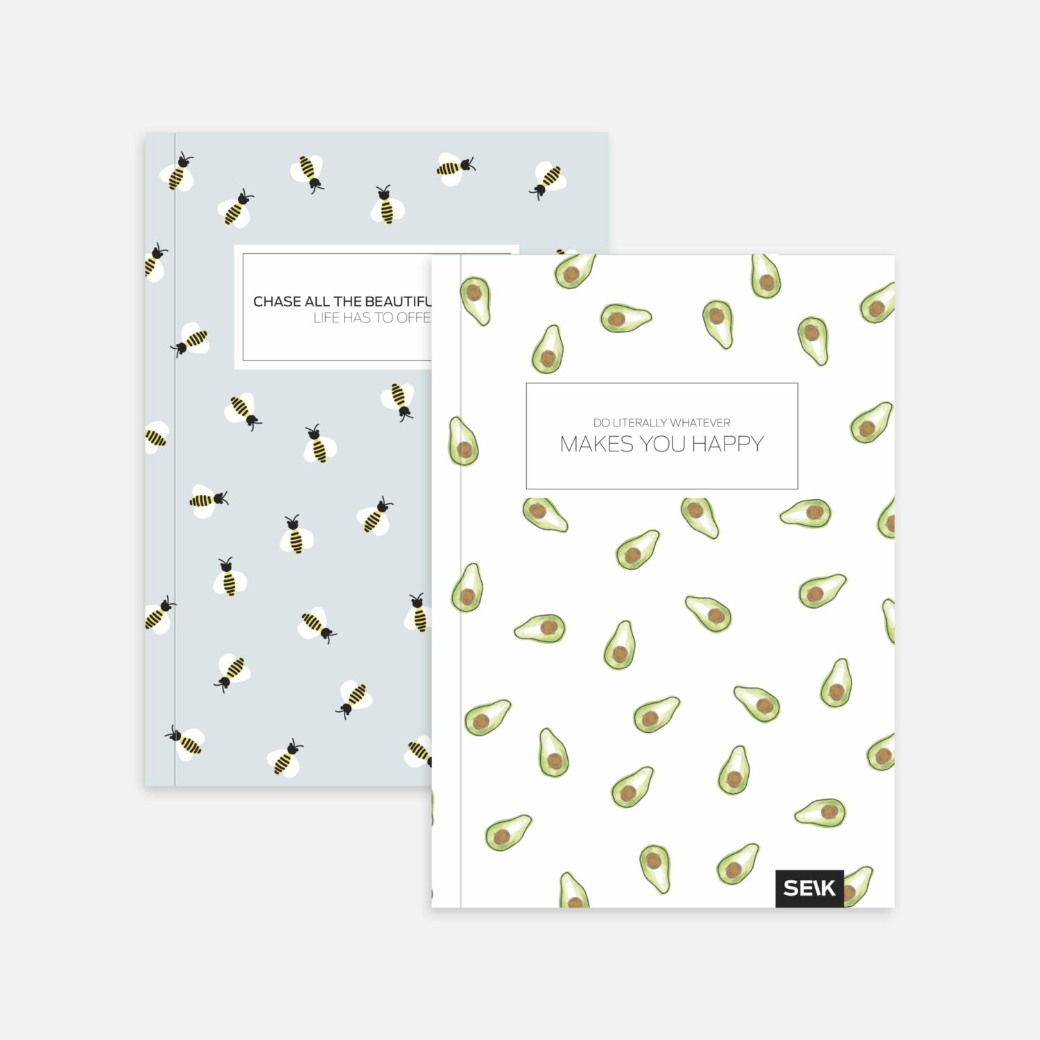 Буллет журнал / Блокнот с точками Bees & Avocados (2 шт.) — изображение 2