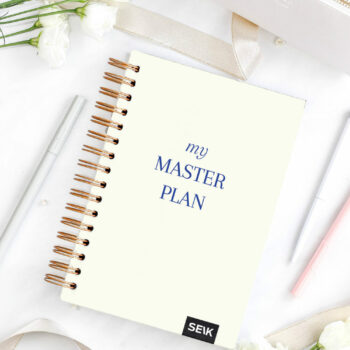 Планировщик Happy Calender 25/26 на английском языке, на спирали - my master plan