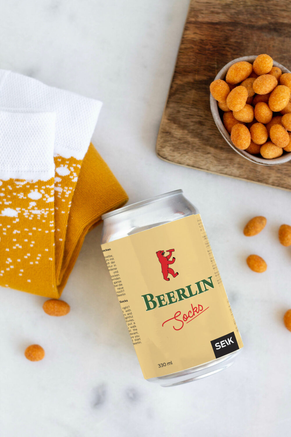 Beerlin — носки Berlin Beer (универсальный размер для мужчин и женщин 35–46)
