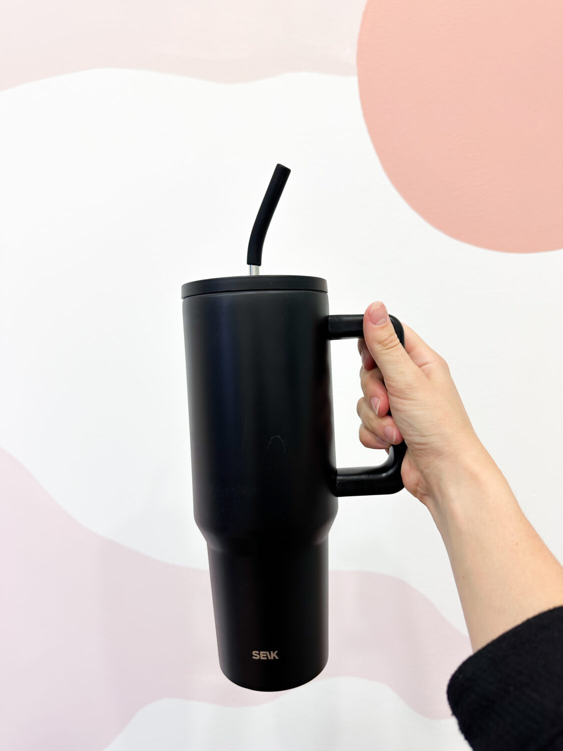Термокружка Tumbler - полночный черный, 1200 мл — изображение 4