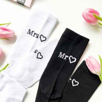 Парные носки – Mr & Mrs (в комплекте пара)