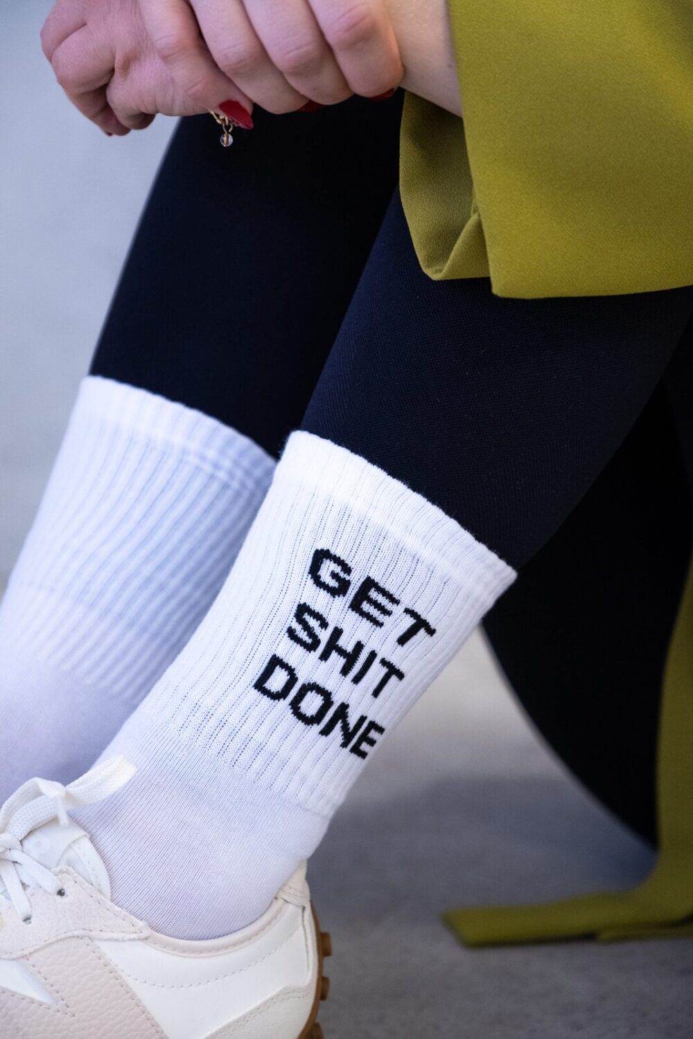 Спортивные носки - get shit done (размер 35-46, для мужчин и женщин) — изображение 8