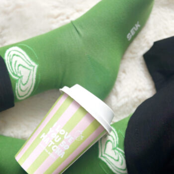 Носки I love you so Matcha
