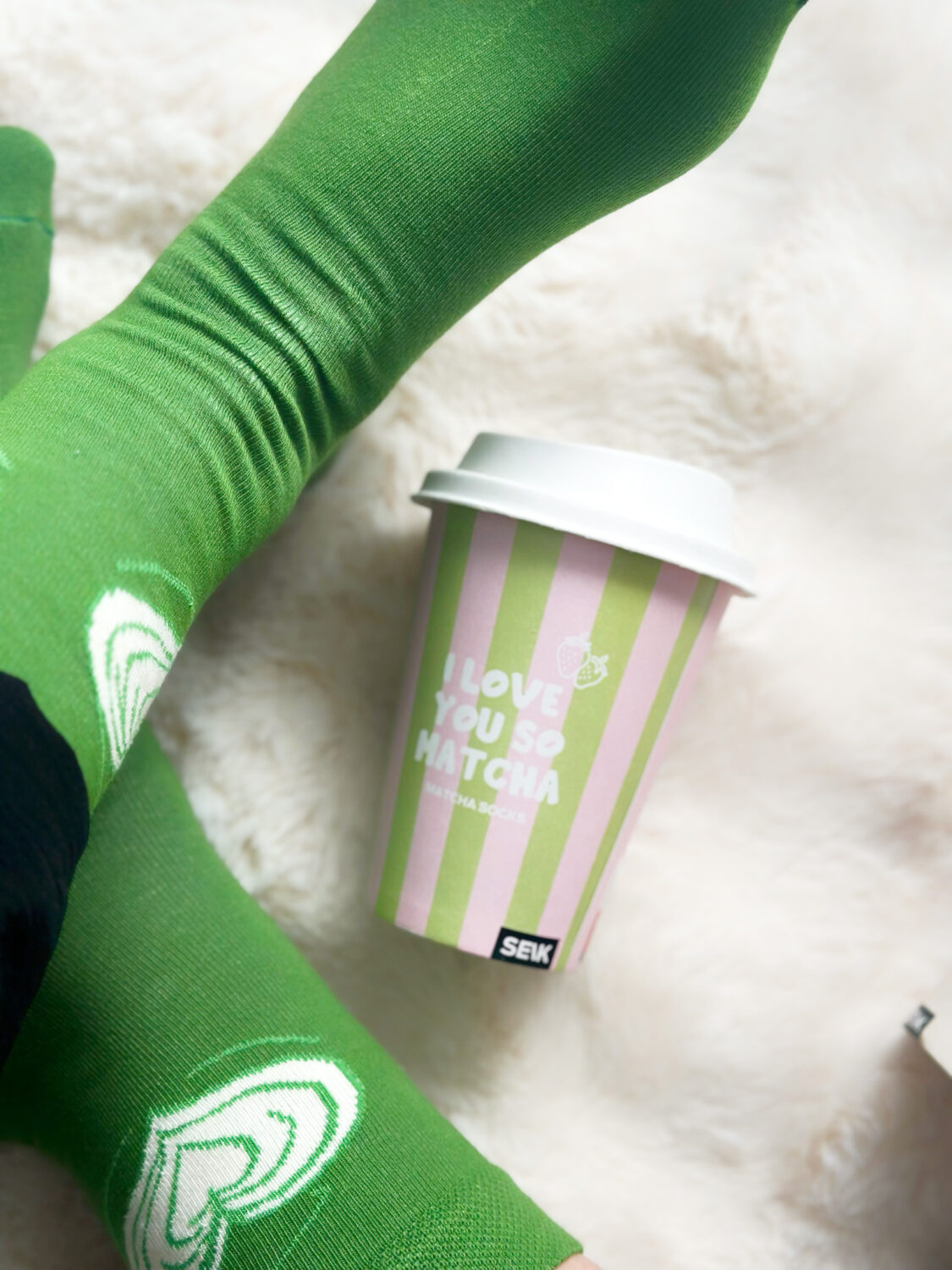 Носки I love you so Matcha — изображение 6