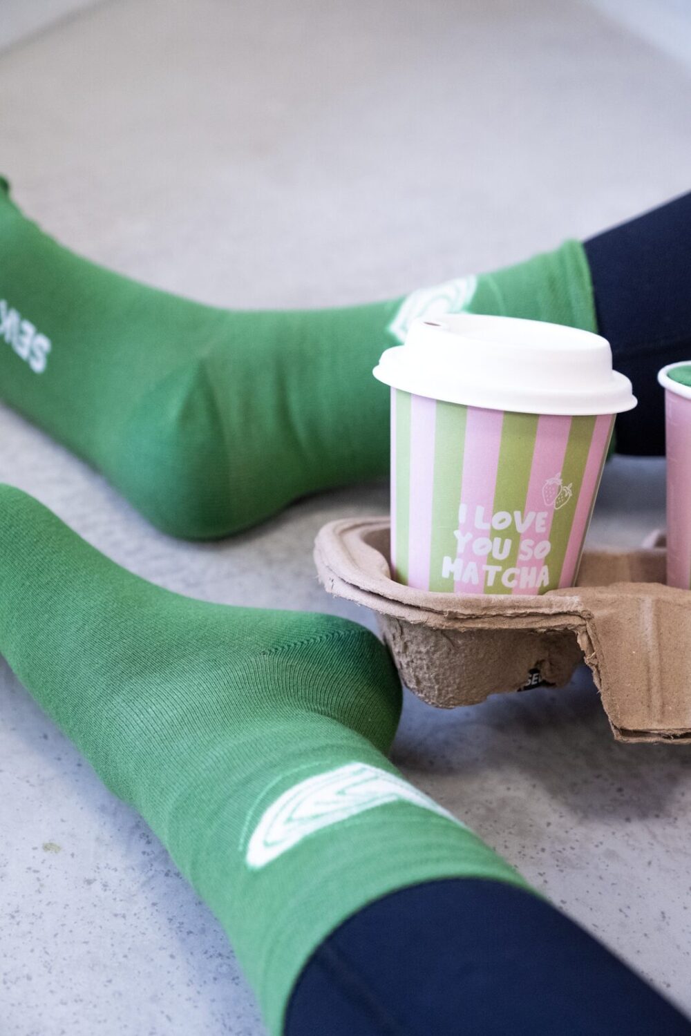 Носки I love you so Matcha — изображение 10