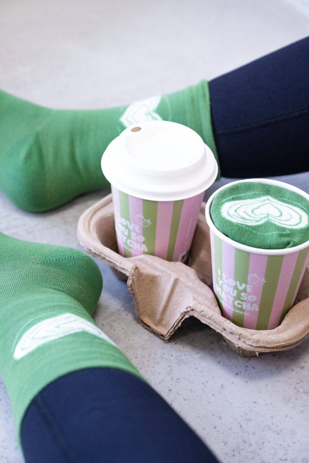 Носки I love you so Matcha — изображение 9