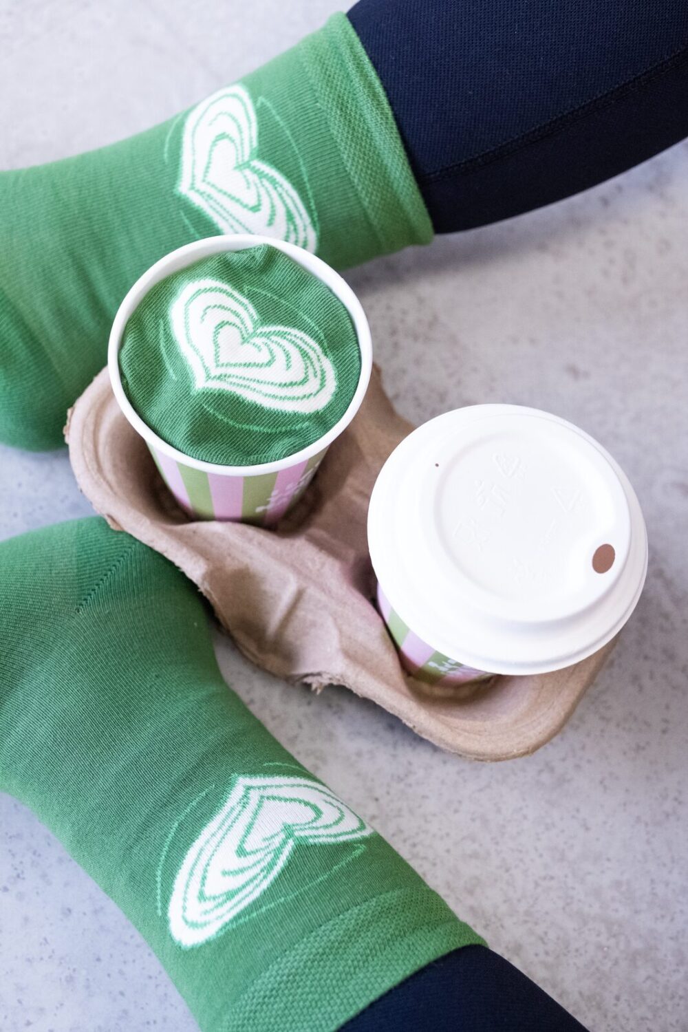 Носки I love you so Matcha — изображение 12